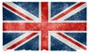 Grunge Flaga Wielkiej Brytanii