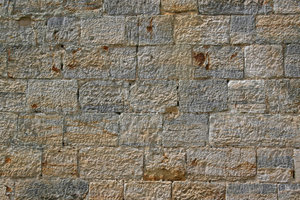 ściana z piaskowca