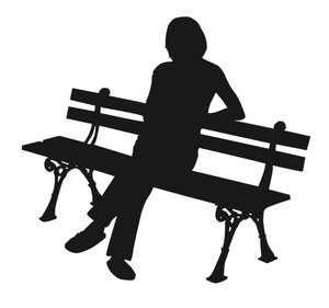 Dziewczyna na ławce