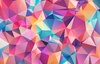 abstrakcyjne wielokątne / low poly